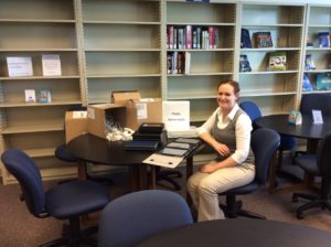 Raleigh Campus Librarian Heather Mitchell-Botts