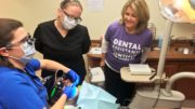 Dental Assisting Student Volunteers Provide Free Dentures